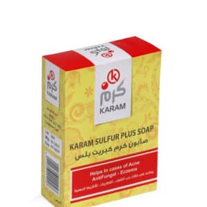 Karam Sulfur Plus Soap – Advanced Treatment for Acne, Fungi & Eczema (85g)
