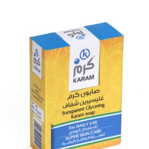 Karam Natural Glycerin Soap – Olive Oil & Laurel Extract with Vitamin E (100g)